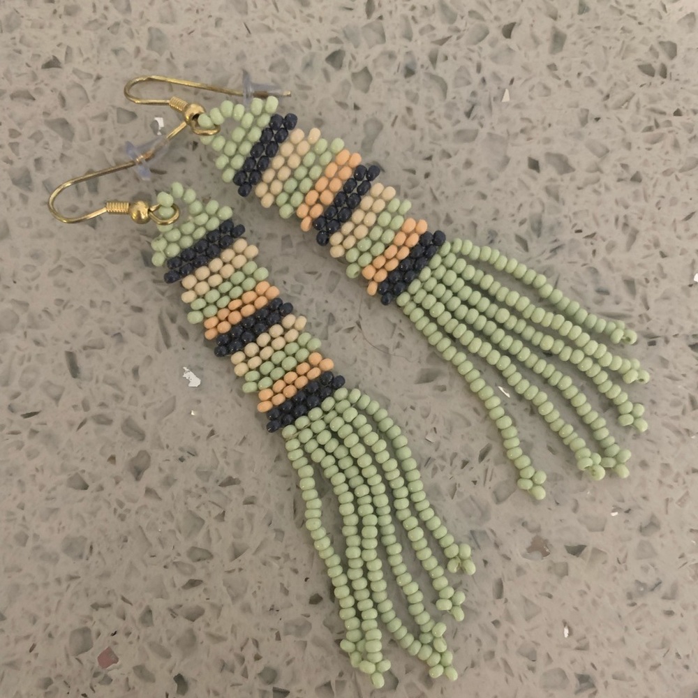 INK + ALLOY beaded earrings